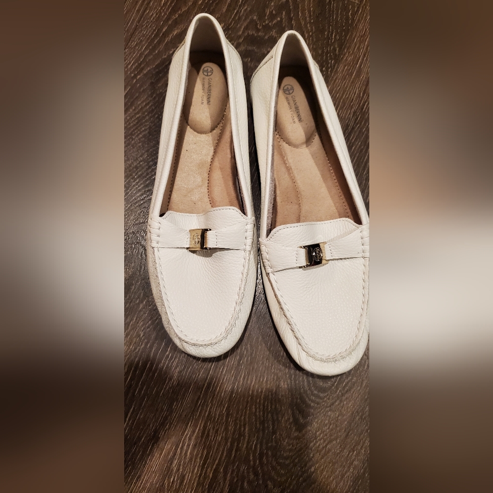 White Womens Loafers